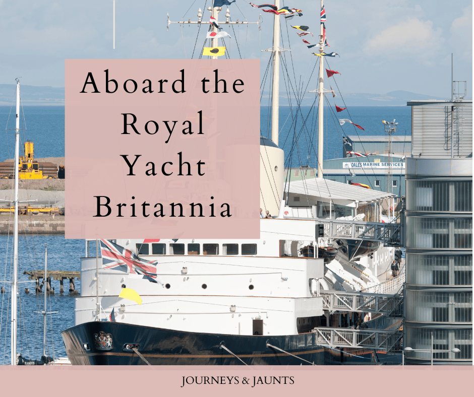 Aboard the Royal Yacht&nbsp;Britannia