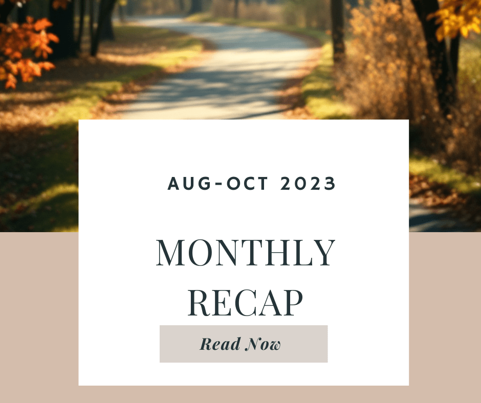 AUG-OCT 2023 RECAP