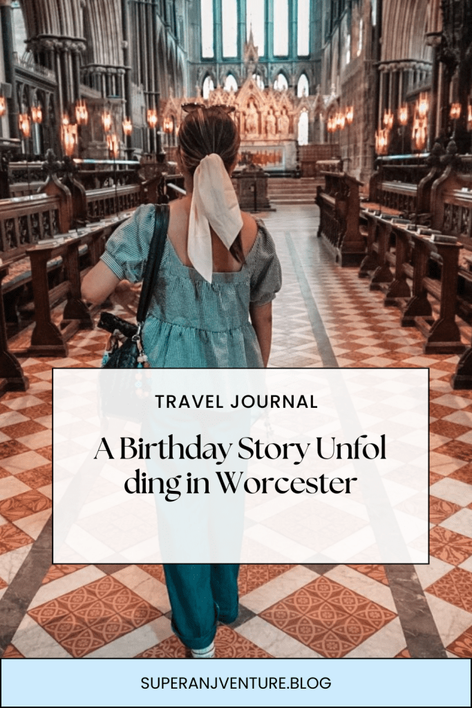 A Birthday Story Unfolding in&nbsp;Worcester