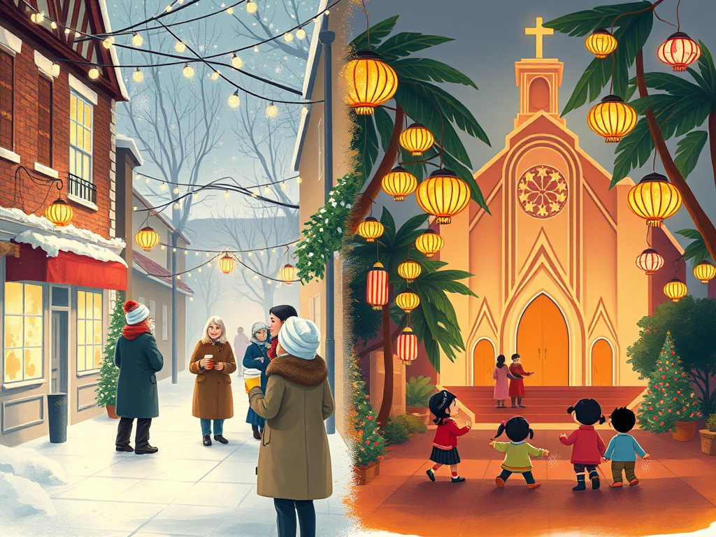 Two Worlds, One Holiday