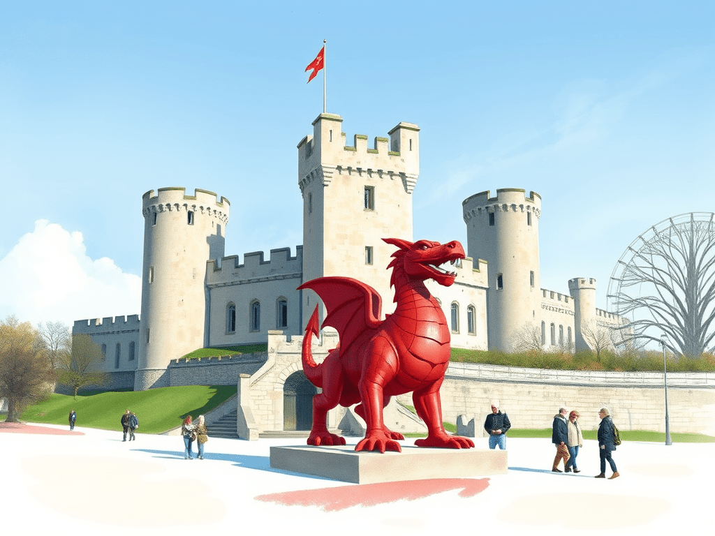 Wandering Through Cardiff