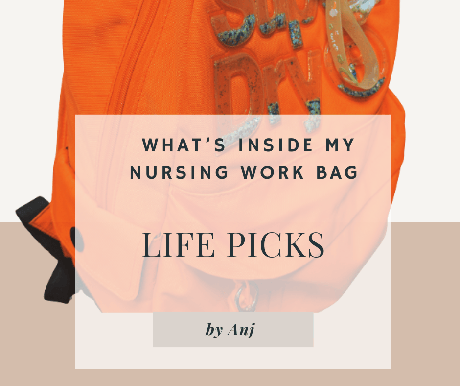 What’s Inside My Nursing Work Bag (Minus the&nbsp;Lunchbox)
