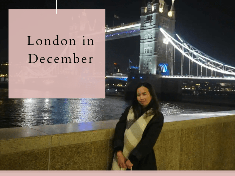 London in December
