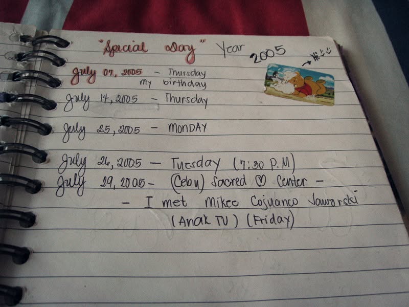 I HAD WRITTEN THE PLAN DOWN.