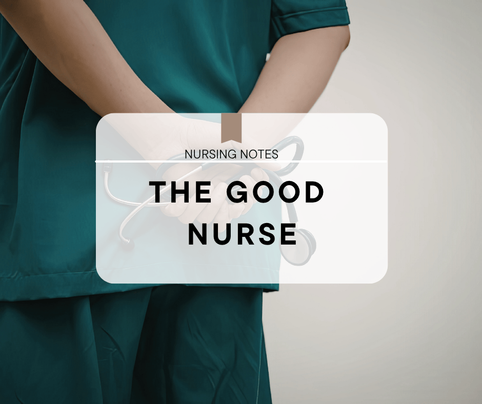 THE GOOD NURSE