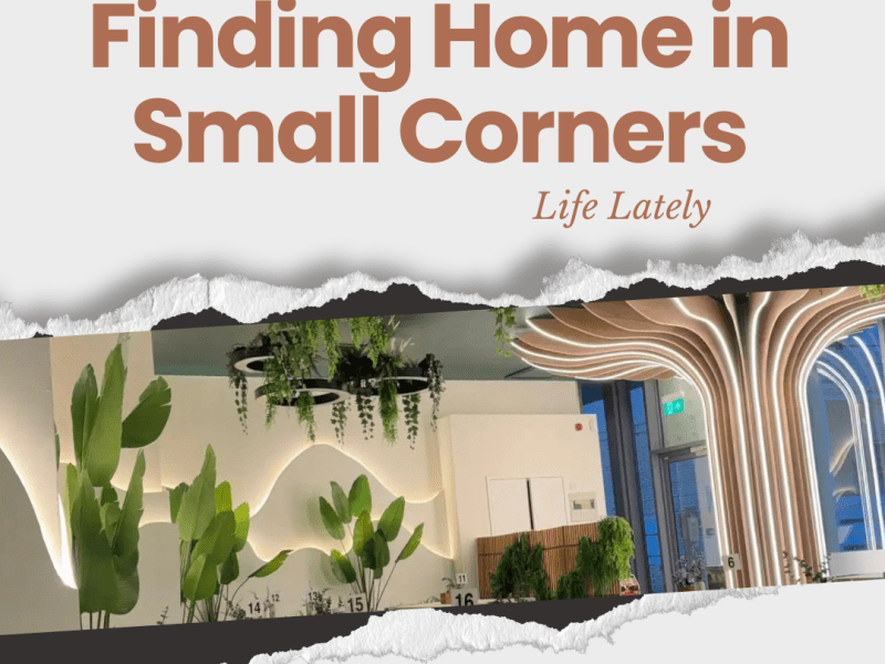 Finding Home in Small&nbsp;Corners