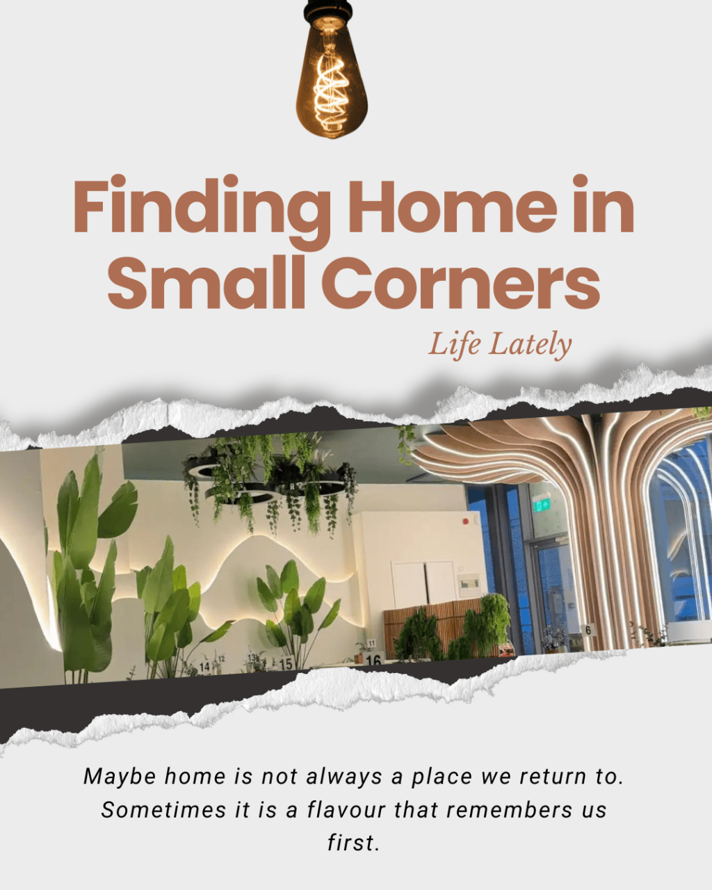 Finding Home in Small Corners