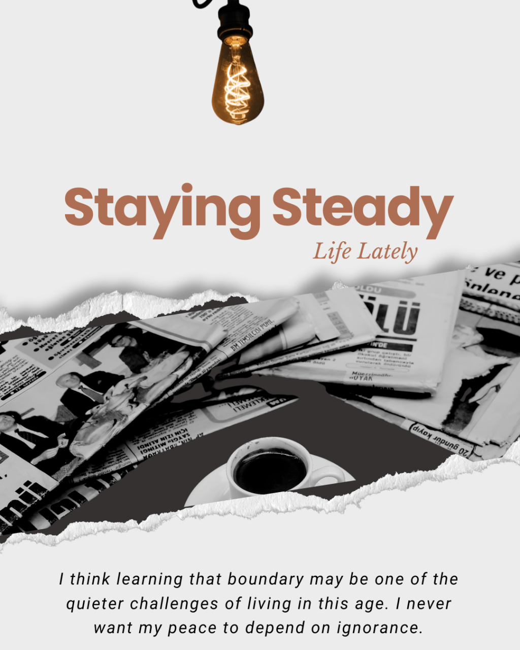 Staying Steady