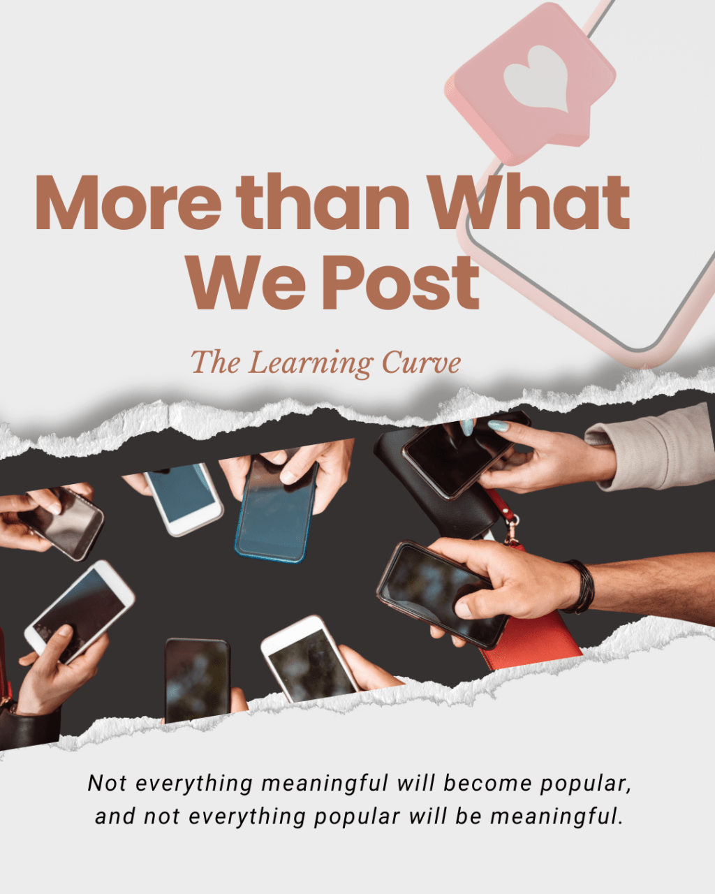 More Than What We Post