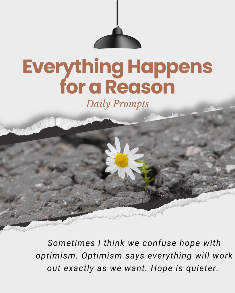 Everything Happens For A&nbsp;Reason