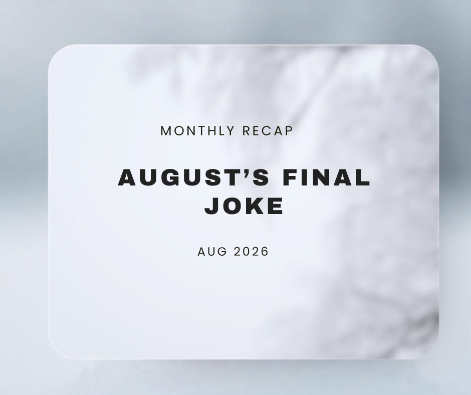 August’s final joke